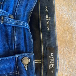 Liverpool Abby High Rise skinny jeans. Size 8/29. Excellent condition.